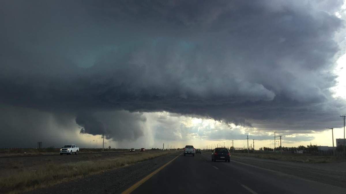 Tormenta. Fuente: (Twitter)