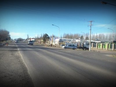 Sobre ruta 22: grave accidente en Cipolletti