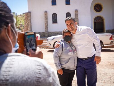 Darío Martínez visitó Salta y anunció obras para abastecer a comunidades originarias