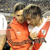 Gas Pimienta: el único jugador de Boca que se preocupó por River en la Libertadores 2015