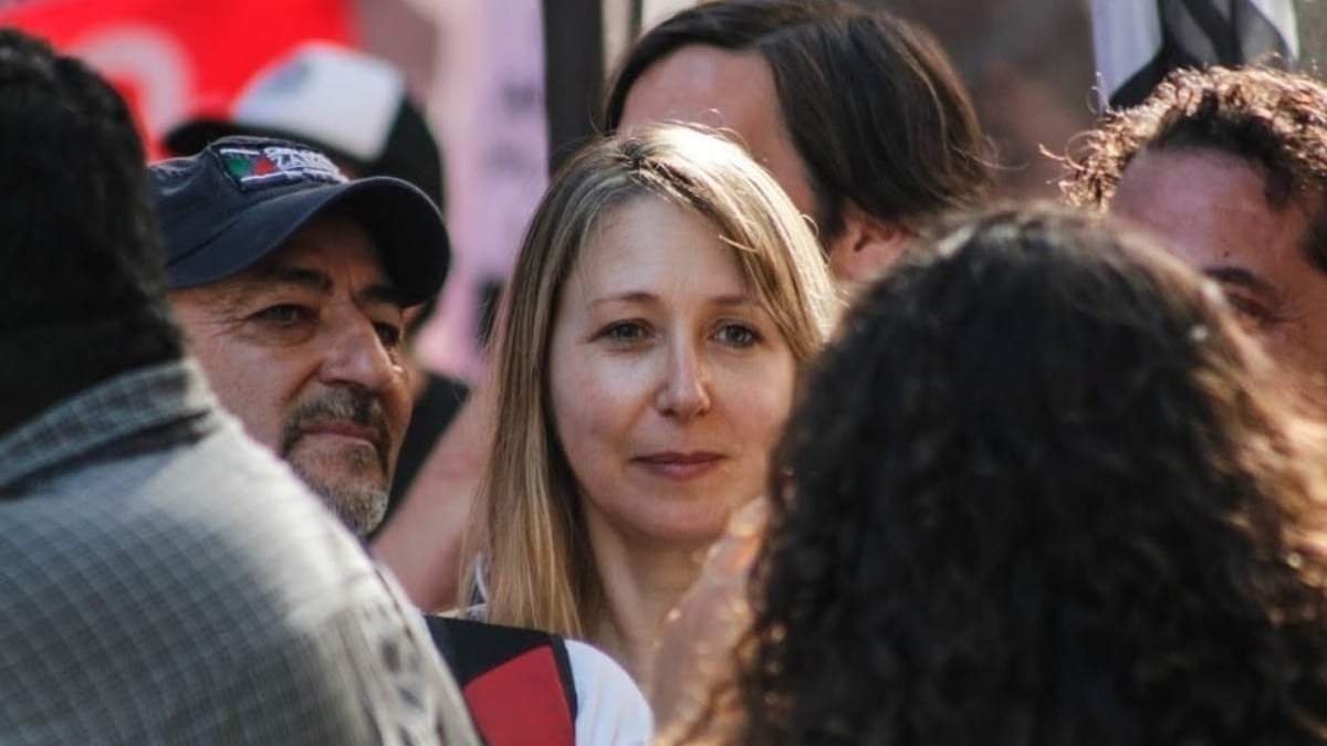 Raúl Godoy y Myriam Bregman. Fuente: (Facebook)