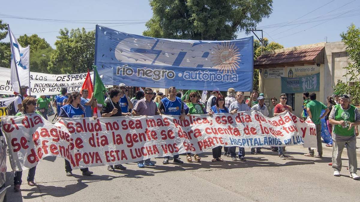 La CTA Autónoma convocó a una marcha. Fuente: (Twitter)