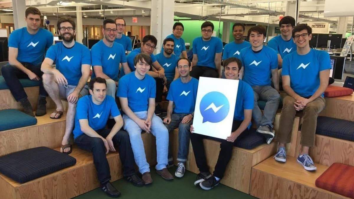 Trabajadores de la aplicación Messenger