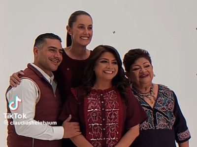 Sheinbaum, Brugada, García Harfuch y Godoy aparecen en video al estilo Friends; los tunden en redes