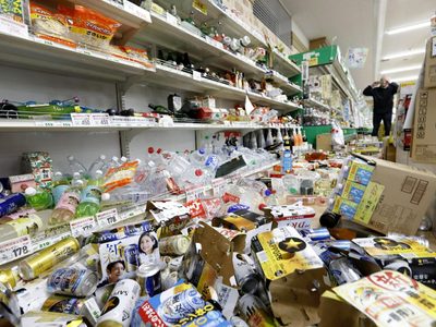 Impactantes imágenes del terremoto que hizo temblar a Japón