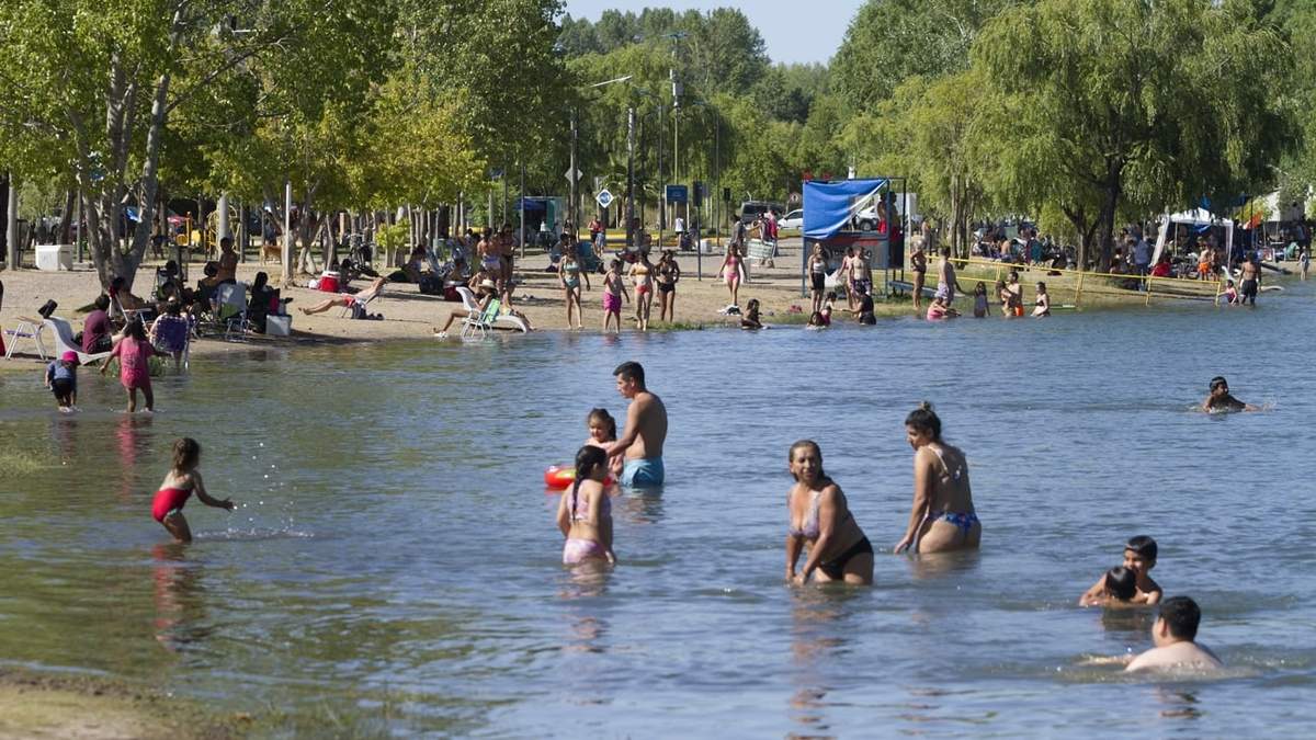 Clima caluroso para este viernes. Fuente: (Emiliano Ortiz).