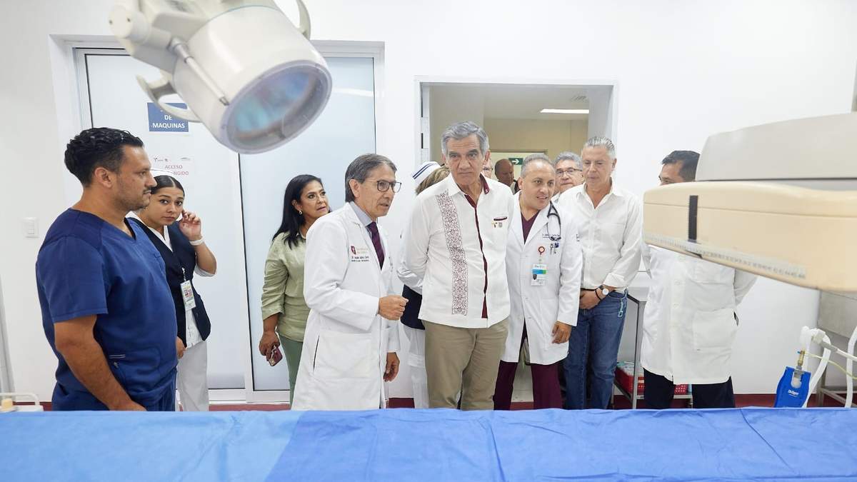 Constata Gobernador avance de construcción del Hospital Regional del ISSSTE en Tampico