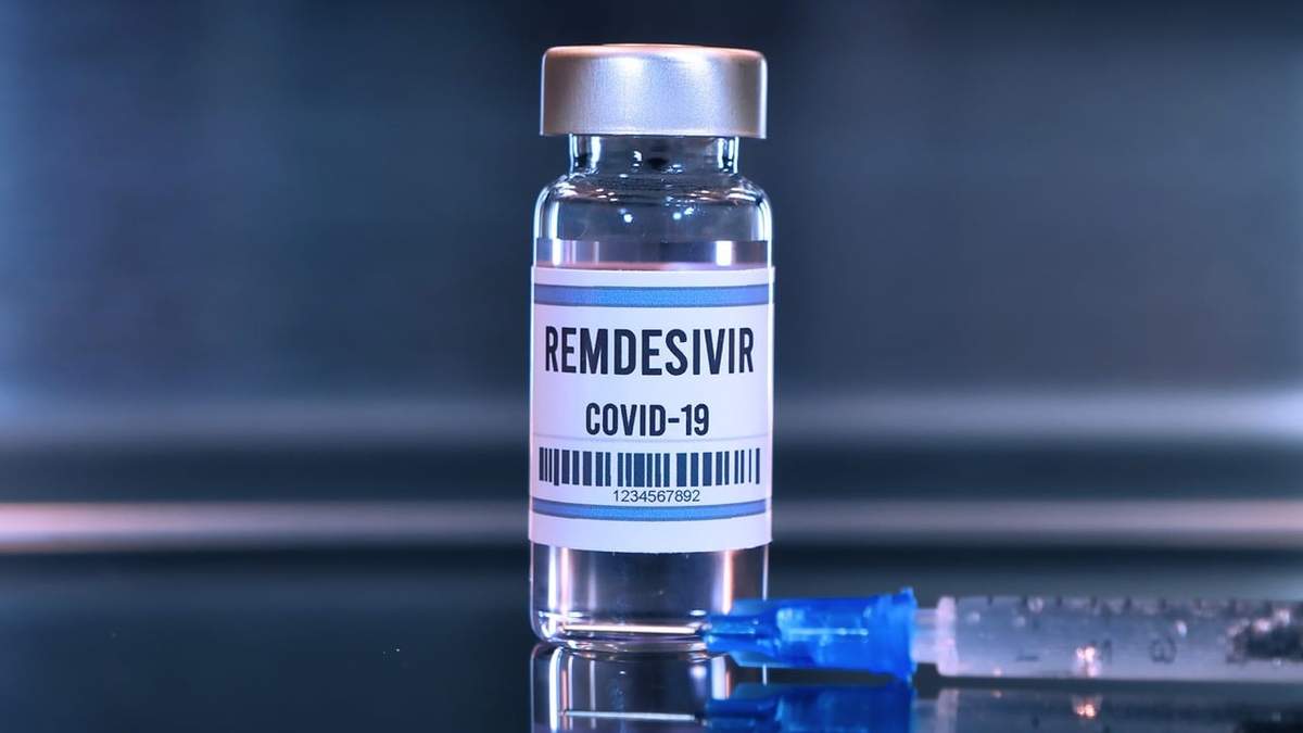 Un frasco auténtico de Remdesivir