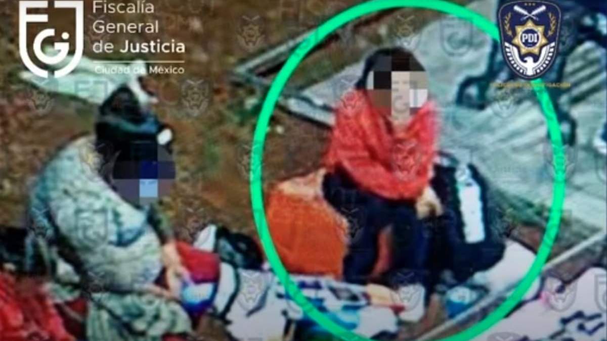 María Ángela durante el periodo que estuvo ausente