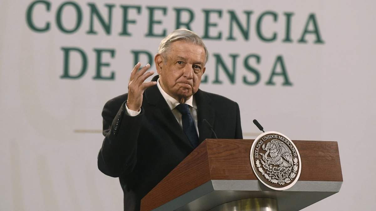 El presidente López Obrador