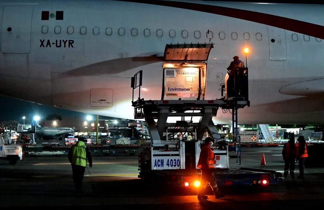 Hasta hoy se han recibido 152 embarques en 166 vuelos