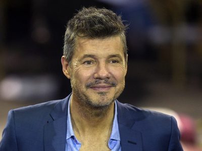 Marcelo Tinelli se mostró muy bien acompañado en la cena navideña