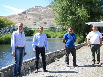 Omar Gutiérrez visitó Junín de los Andes y anunció importantes obras para la ciudad