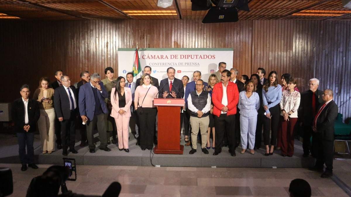 La conferencia de prensa de diputados del PT