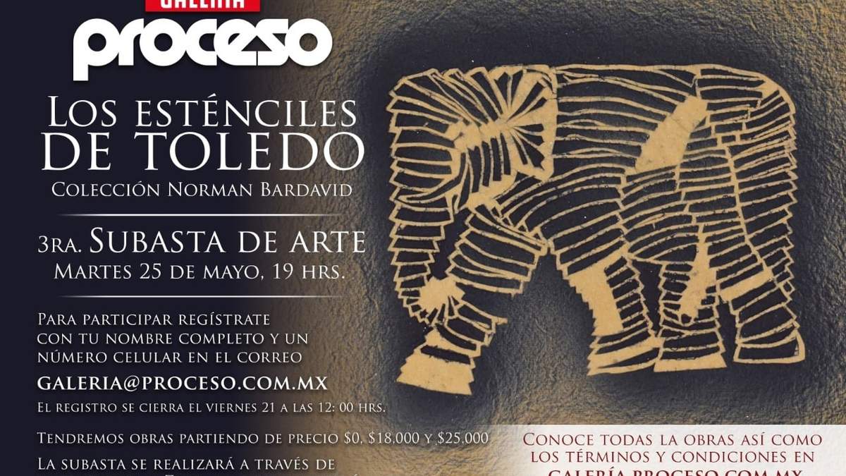 Tercera subasta de arte