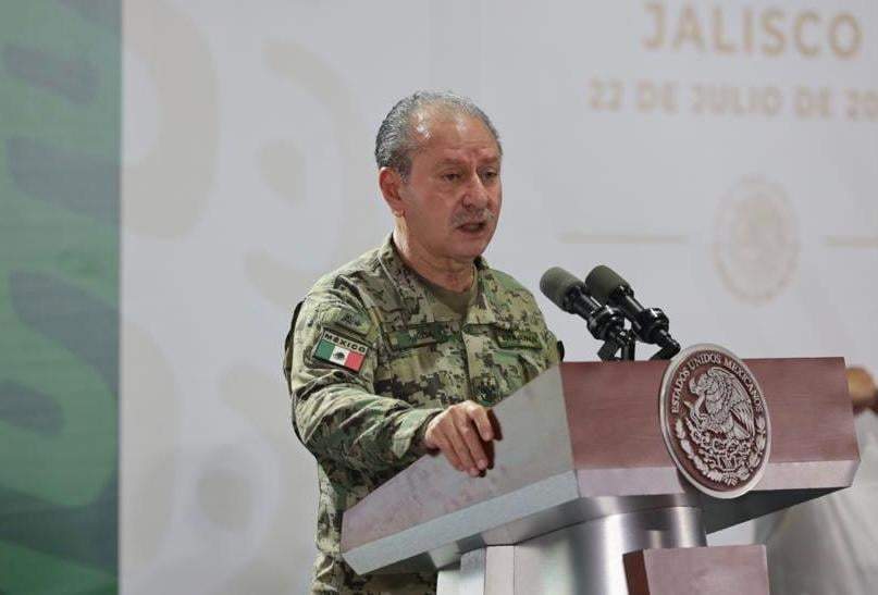 El secretario de la Marina, José Rafael Ojeda Durán