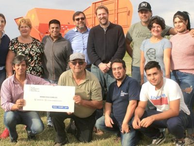 Con asistencia técnica y financiamiento se fortalece la producción de forraje en Neuquén