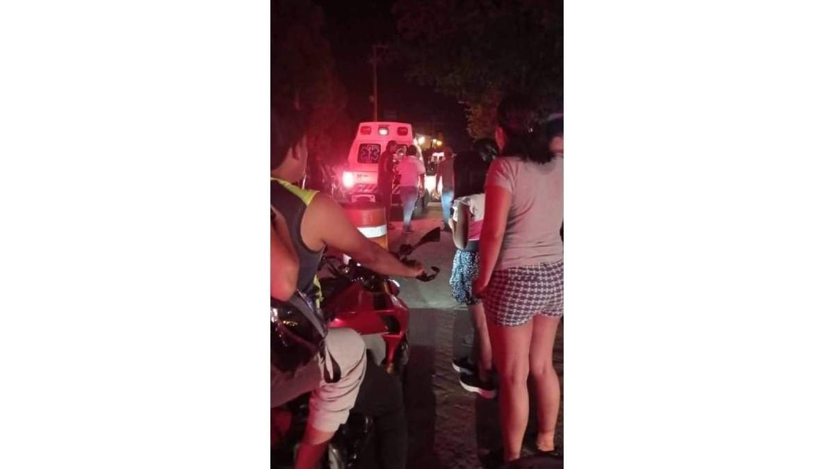 Percance en el que falleció Diego, en Huixtla Chiapas