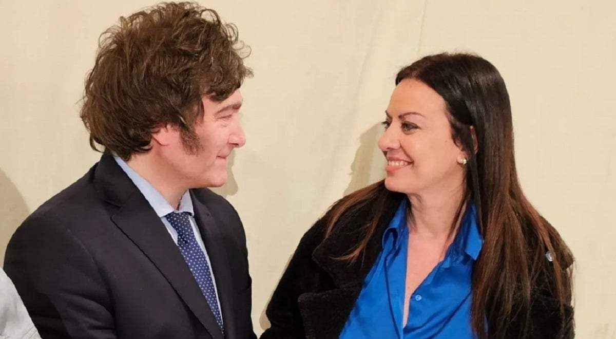 Javier Milei y Sandra Pettovello. Fuente: (Instagram)