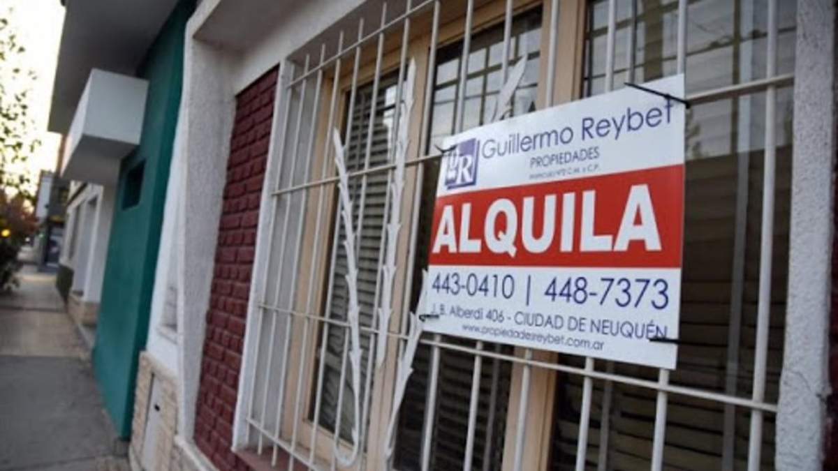 Alquileres en Neuquén Capital. Fuente: (Twitter)