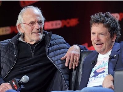 "El futuro es lo que tú haces": el emotivo encuentro entre Michael J. Fox y Christopher Lloyd
