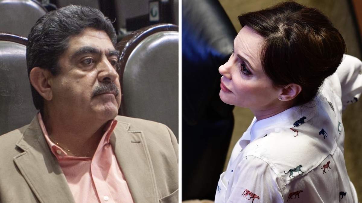 Manuel Espino y Lilly Téllez