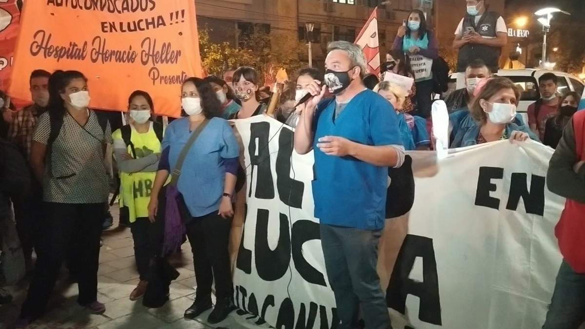 Marco Campo, candidato por la lista 6 en las elecciones de la CTA. Fuente: (Twitter)