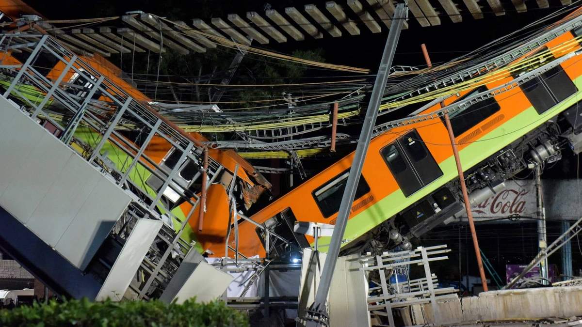El desplome de una trabe en la Línea 12 del Metro de la Ciudad de México