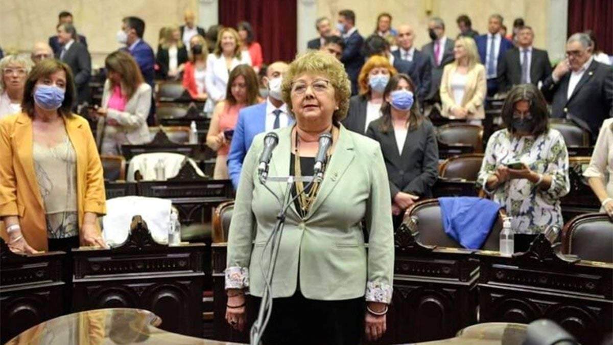 Silvia Sayago, diputada por Santiago del Estero. Fuente: (Twitter)