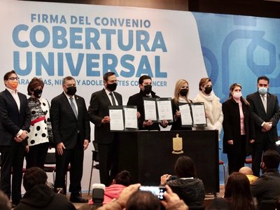 Nuevo León dará cobertura universal gratuita a niños con cáncer mediante fideicomiso de 230 mdp