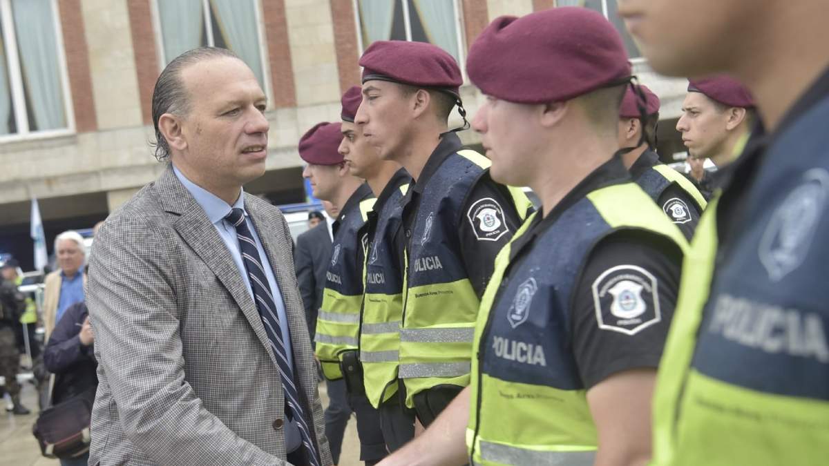 El ministro de Seguridad bonaerense, Sergio Berni. Fuente: (Twitter)