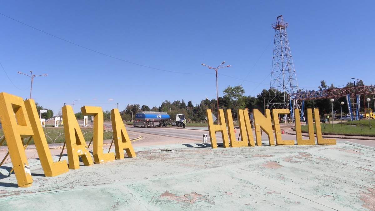 Plaza Huincul. Fuente: (Twitter)