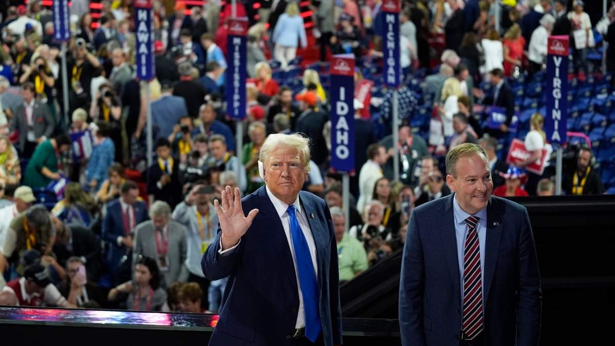 Donald Trump en la Convención Nacional Republicana
