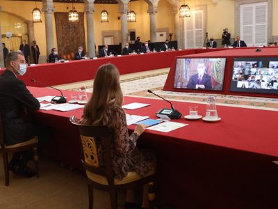 Se emocionó y no supo cómo ocultarlo: qué le dijo el rey Felipe a la princesa Leonor