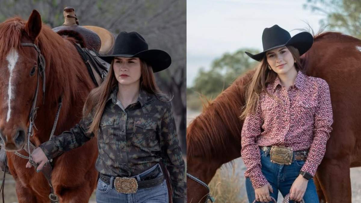 Valeria Mireles, Miss Rodeo México 2021-2022, falleció en un accidente automovilístico a los 20 años.