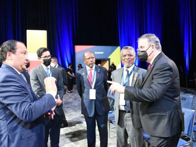 Ante cancilleres, Ebrard critica la exclusión de países, los bloqueos económicos y a la OEA
