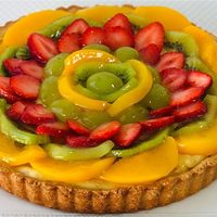 Tarta frutal con crema pastelera: fresca y deliciosa, una receta fácil, digna de las mejores pastelerías