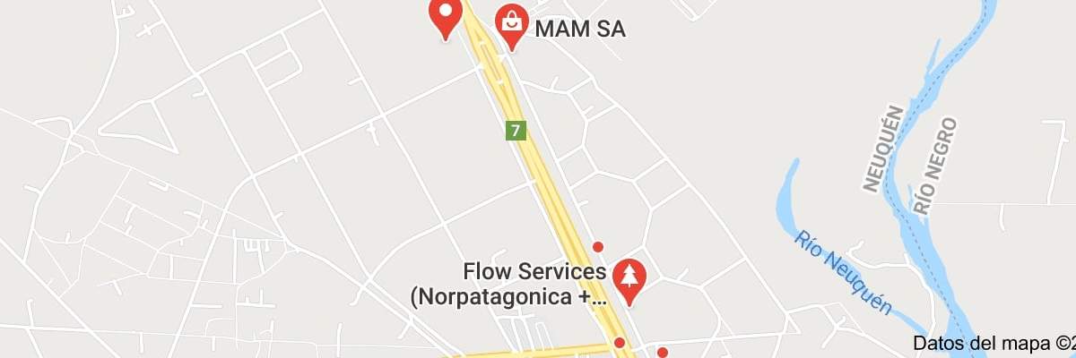Ruta 7 Parque Industrial. Fuente: (Twitter)