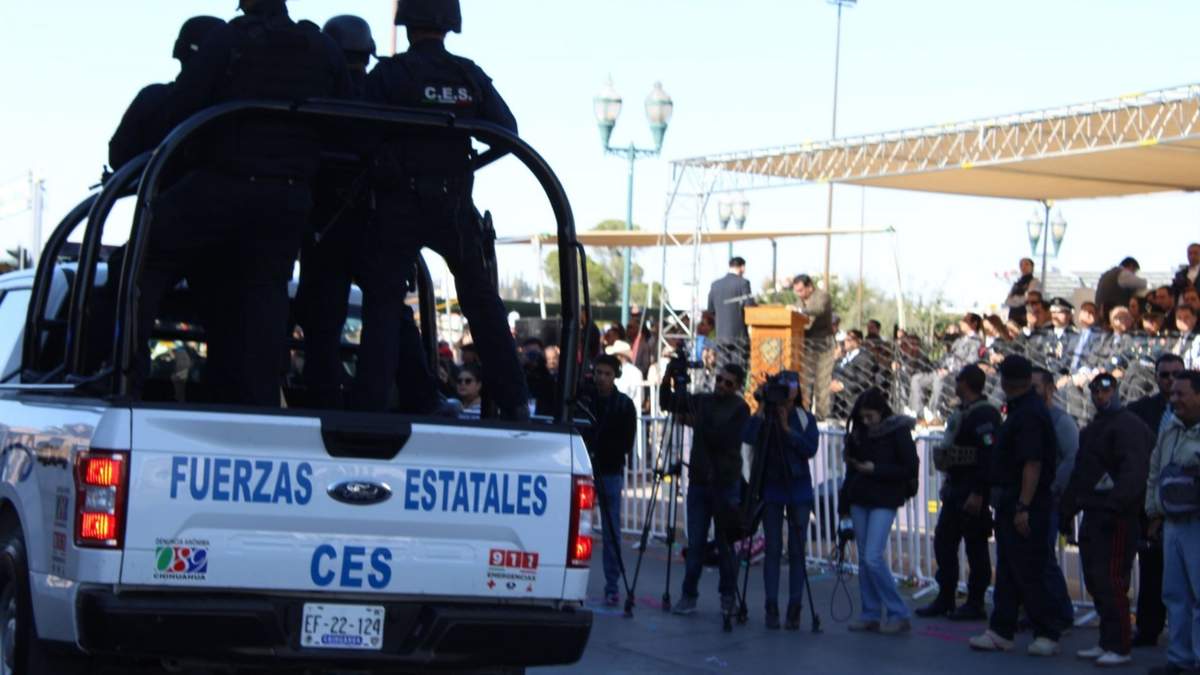 Policías estatales de Chihuahua