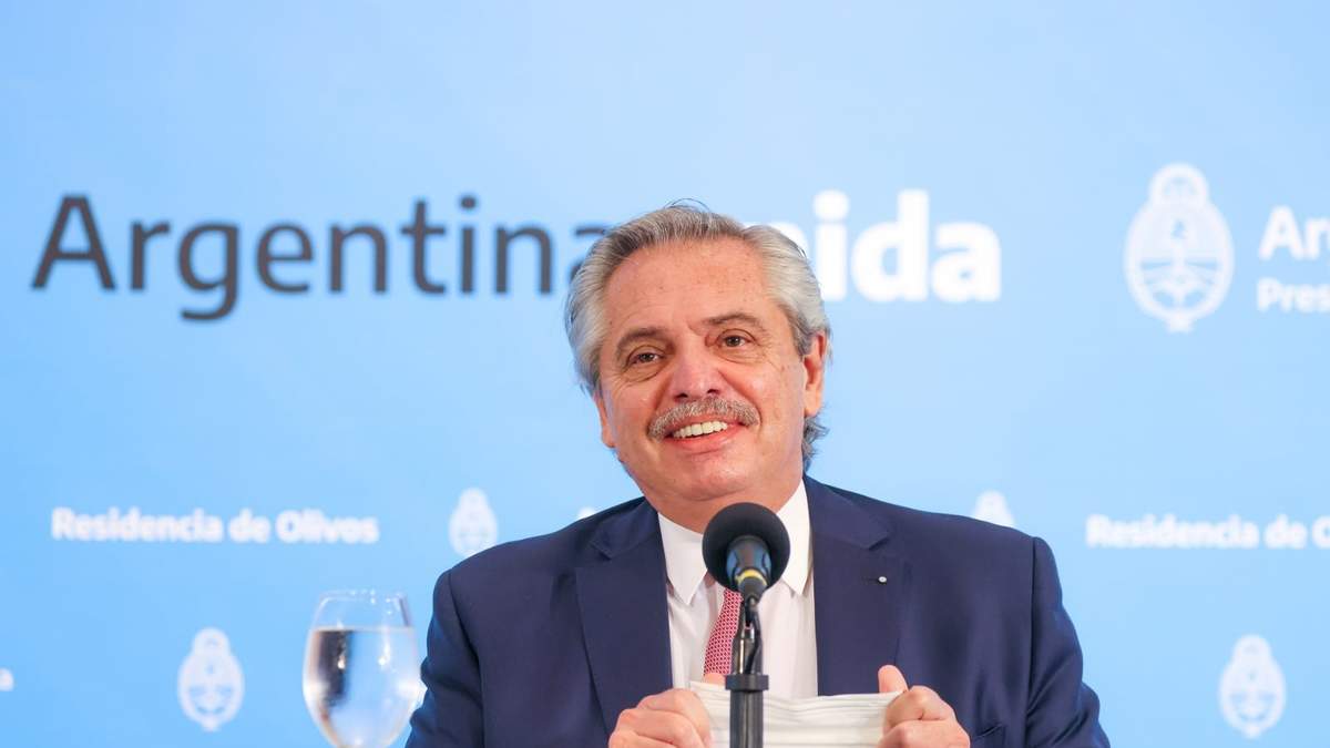 Alberto Fernández, presidente de la Nación. Fuente: (Twitter)