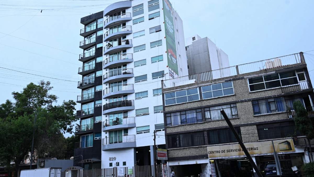 El edificio en Revolución 829 donde presuntamente ocurrió el feminicidio de Edith