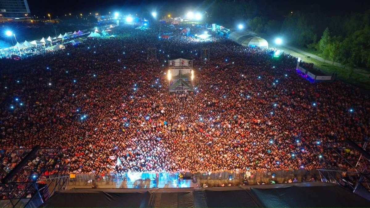 Fiesta de la Confluencia. Fuente: (Twitter)