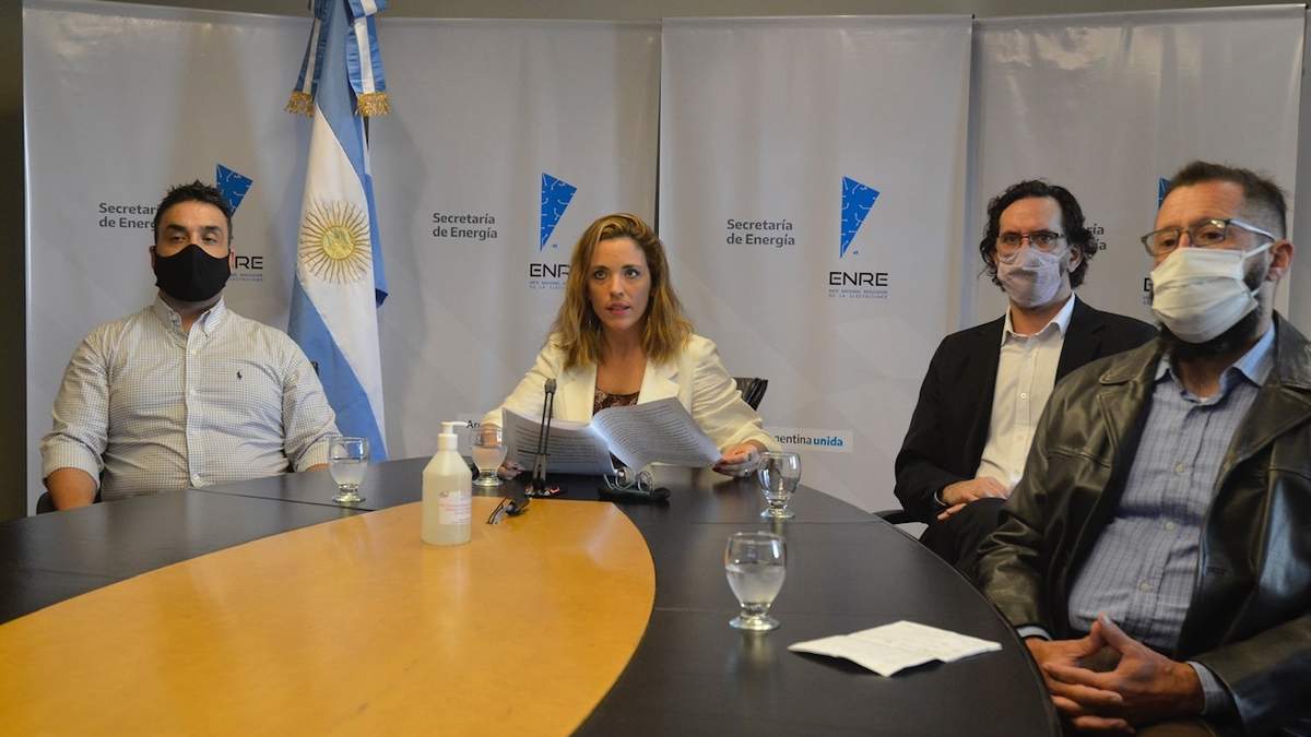 Audiencia pública para la adecuación tarifaria de transición. Fuente: (Twitter)