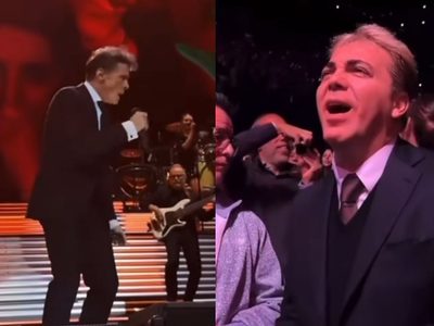 “Nos debemos un saludo”: Cristian lamenta que Luis Miguel lo ignoró pese a estar en primera fila