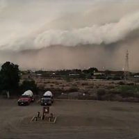 Tormenta de arena azota Sonora; provoca destrozos y pánico entre los habitantes (videos)