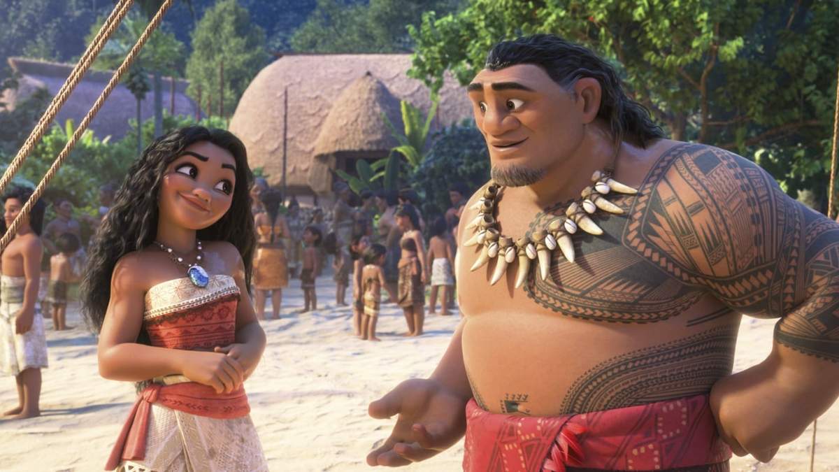 Una escena de la película “Moana 2”