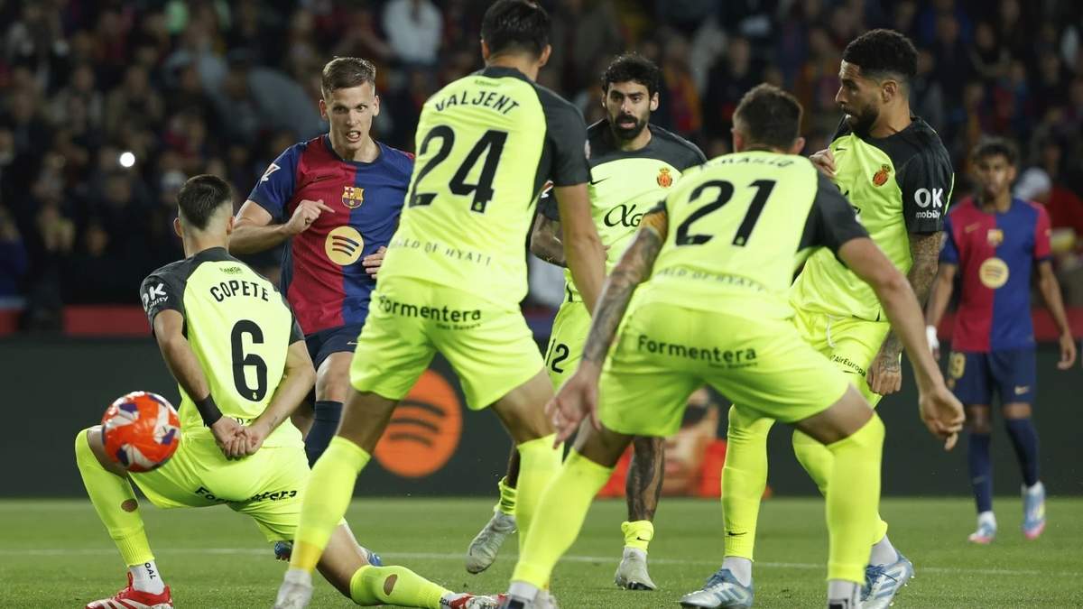 El Barcelona aumenta su ventaja en LaLiga al vencer 1-0 al Mallorca con gol de Dani Olmo