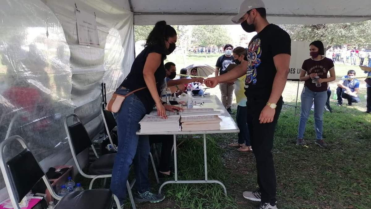 Votación en Guadalupe, Nuevo León