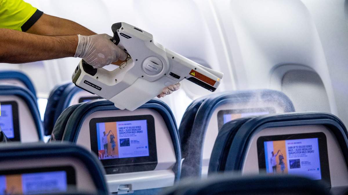Aerolíneas Argentinas implementará un nuevo mecanismo de desinfección de aeronaves. Fuente: (Twitter)