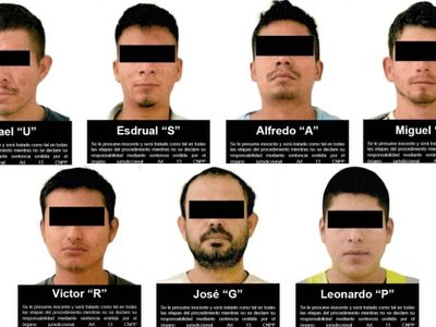 Dan siete años de prisión a siete integrantes del CJNG detenidos en Aguascalientes